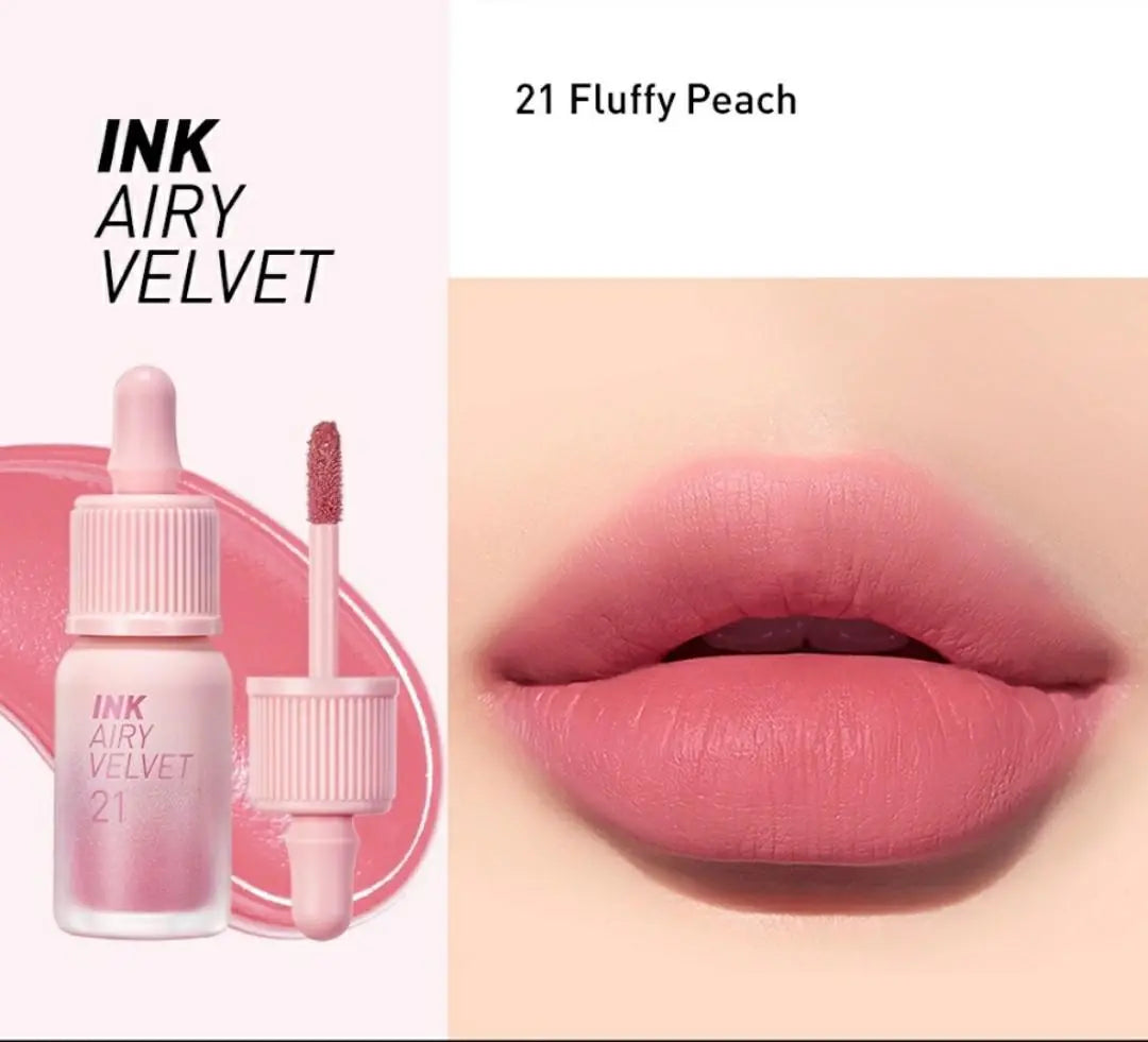Tinta Ink Airy Velvet - 21 Fluffy Peach 4G
