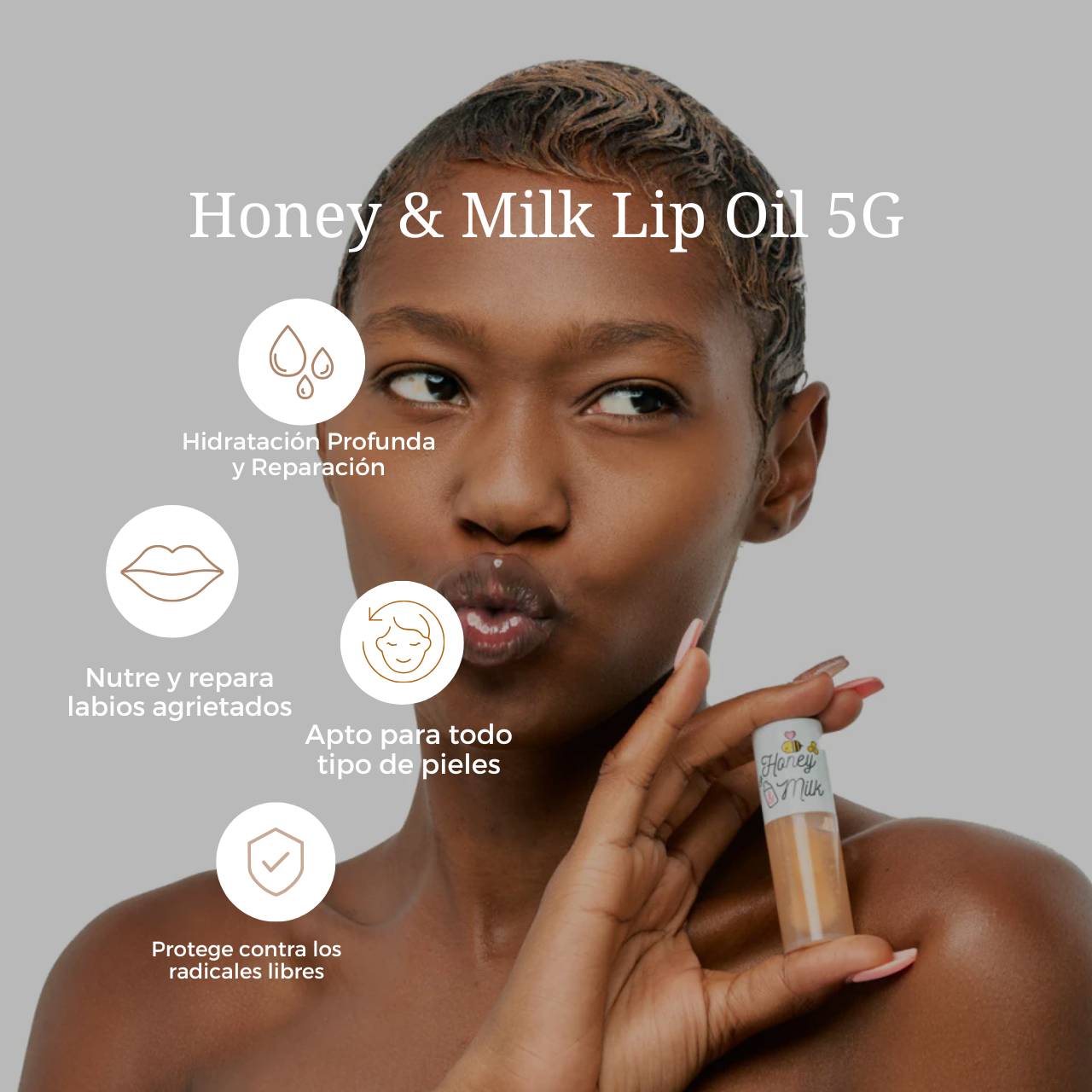 honey milk lip oil