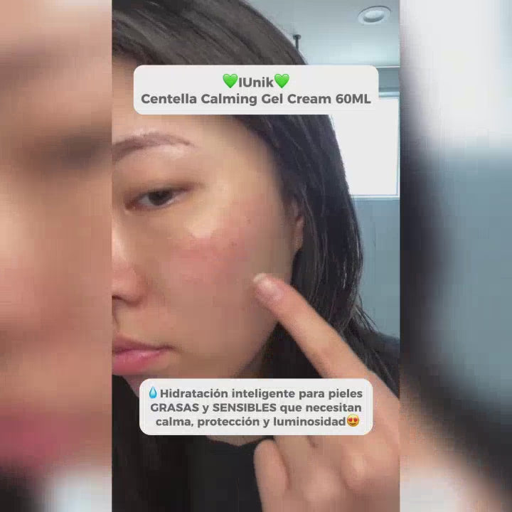 centella calming gel cream iunik