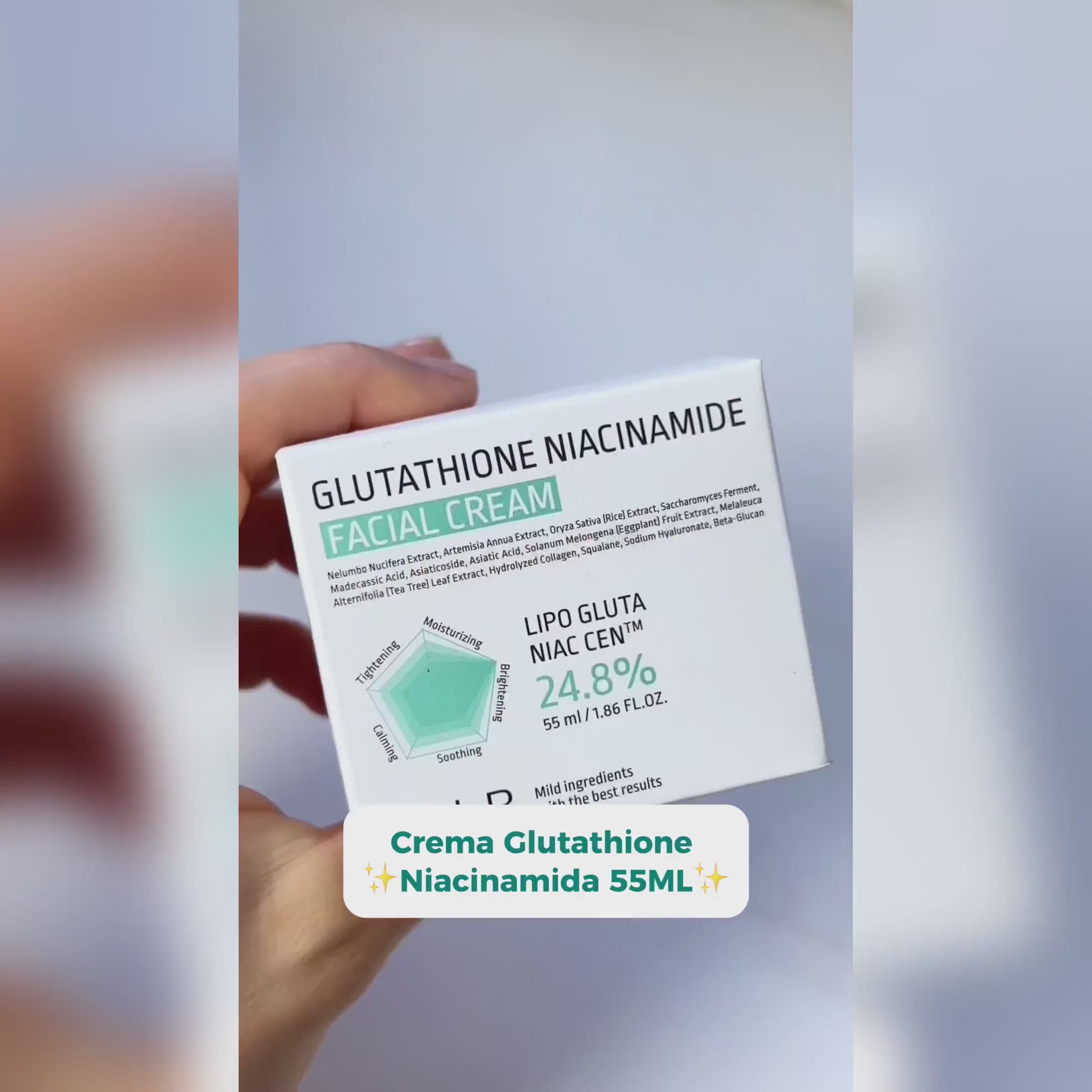 glutathione niacinamide cream aplb