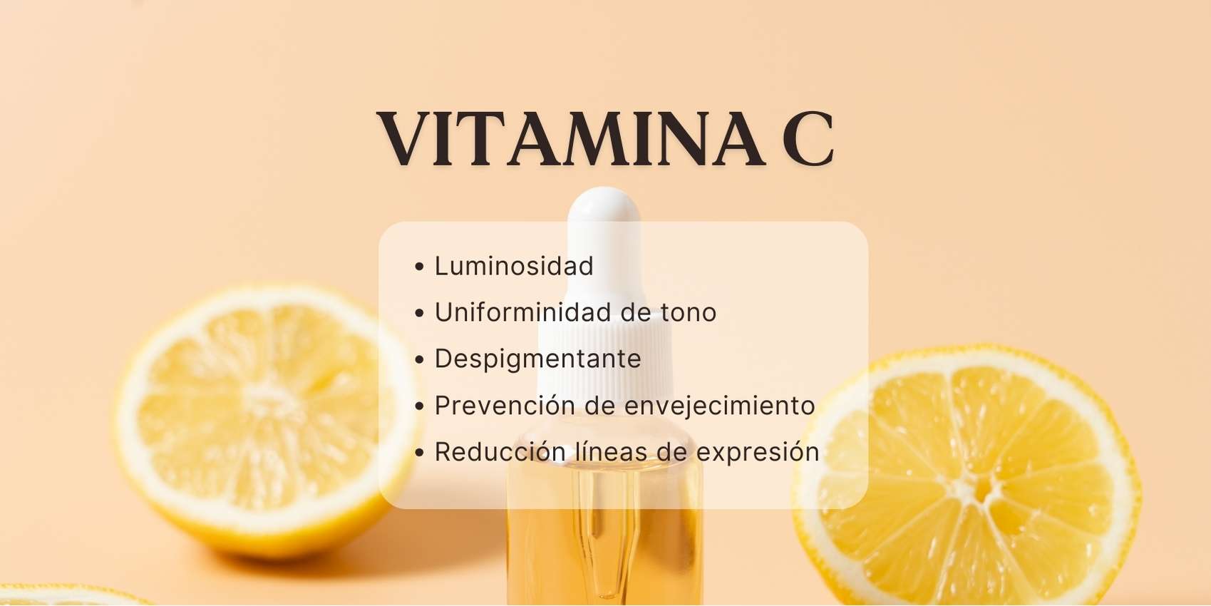 beneficios vitamina c para la piel