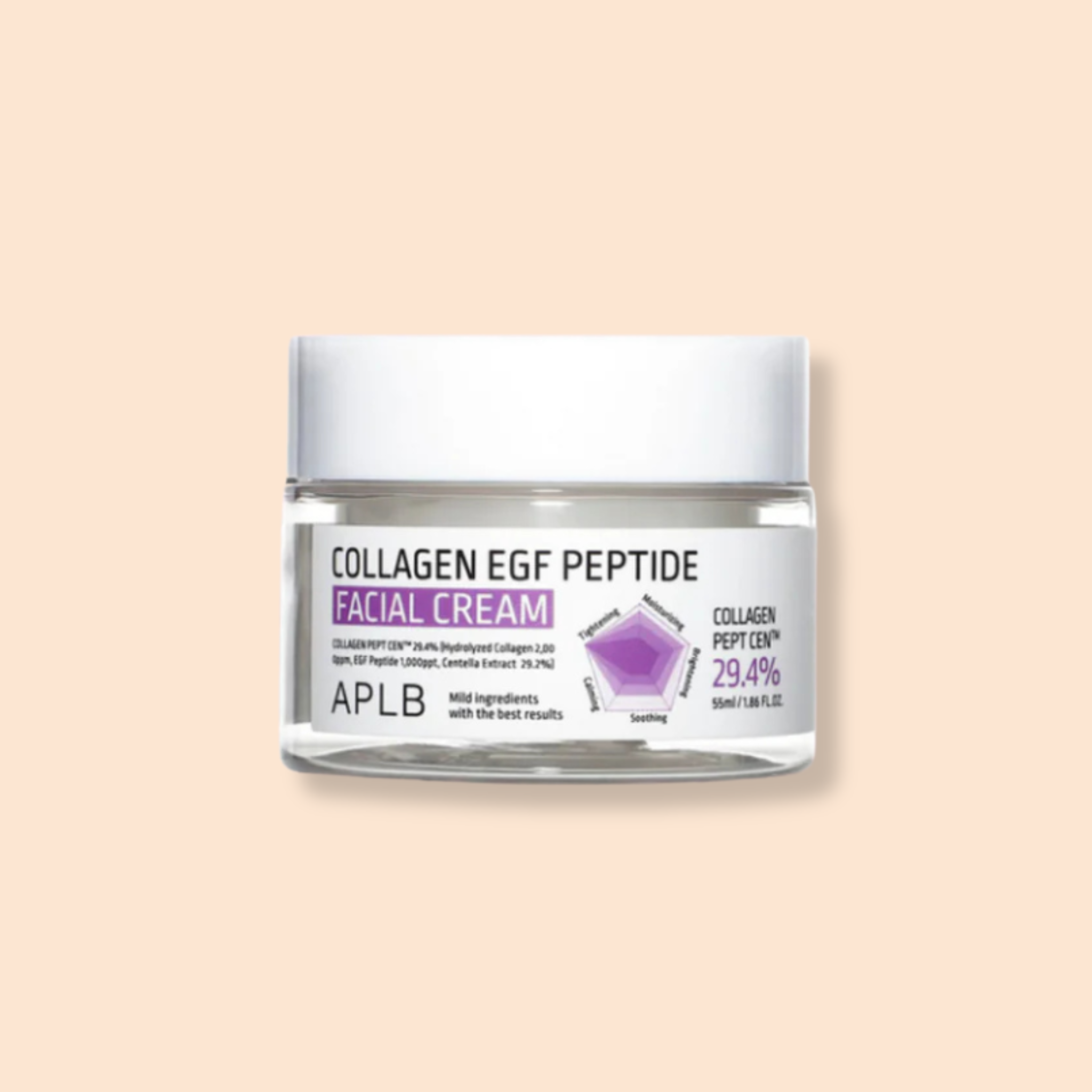 Crema Colageno EGF y Peptidos 55ML