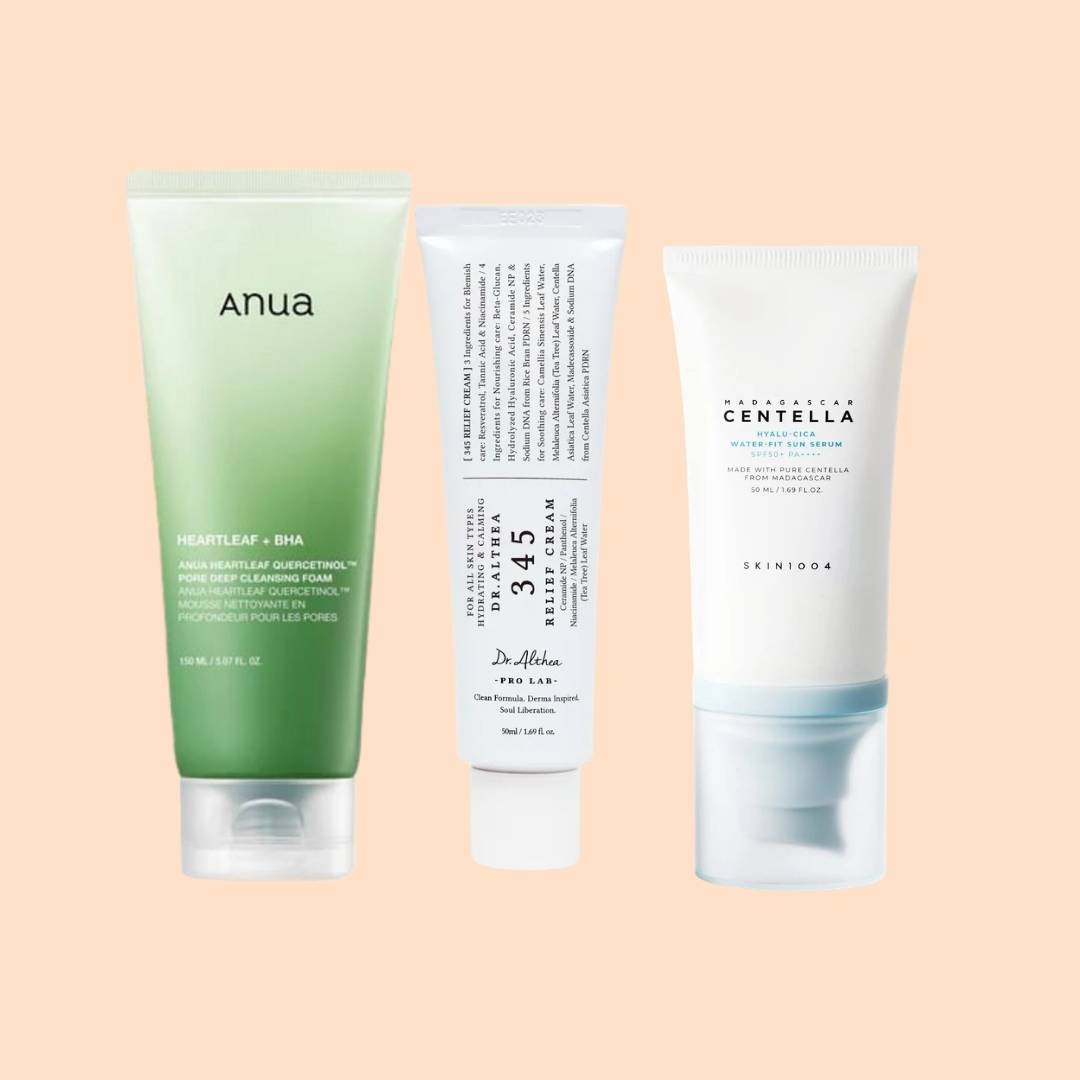 Kit básico para acné con piel grasa/mixta