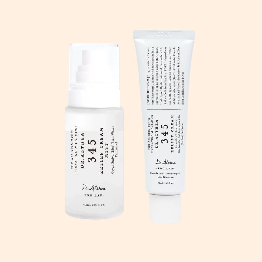 Kit Calma y Barrera 345: Crema + Mist de Dr. Althea